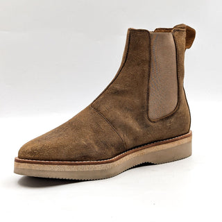 Rag&Bone Men Bedford Distress Tan Suede Vibram Sole Chelsea Boots size 11US EUR44