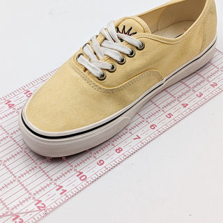 Vans X Parks Project Yellow Unisex Yellow Canvas Lace Shoes Sneakers M8.5 W10