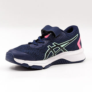 ASICS Kids GT-1000 Peacoat Navy Blue Running Sneakers Shoes size 3