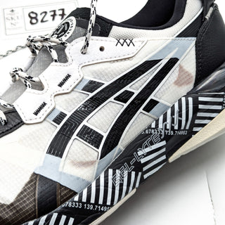 Asics Men Gel LyteXXX White Black Fabric Tokyo Fashion Sneakers size 10