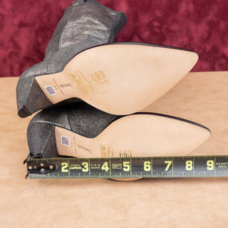 Larroude Wmn Louise Western Cowgirl Glitter Festival Party Knee Boots sz 6.5