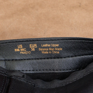 Sam Edelman Women Pansy Equestrian Riding Wide Calf Black Leather Boots sz 8