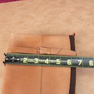 Rockport Women Harper Brown Leather Lightweight Comfortable Knee boots sz 6