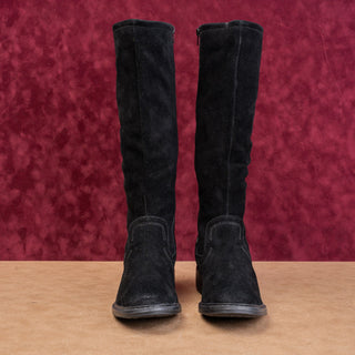 Josef Seibel Women Selene Black Suede Fashion Comfortable Boots sz 7US EUR 37