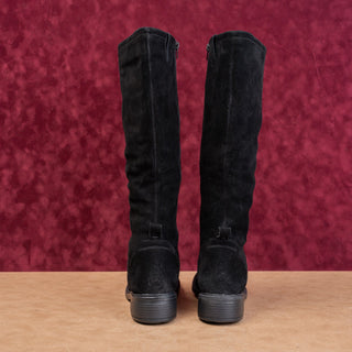 Josef Seibel Women Selene Black Suede Fashion Comfortable Boots sz 7US EUR 37