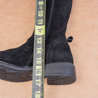 Josef Seibel Women Selene Black Suede Fashion Comfortable Boots sz 7US EUR 37