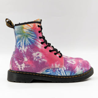 Dr Martens Unisex 1460 Y Multicolored Suede 8-Eyelet Lace-up Combat Boots M6 W7