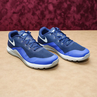 Nike Men Metcon 2 Flywire Blue fabric training Sneakers sz 10.5