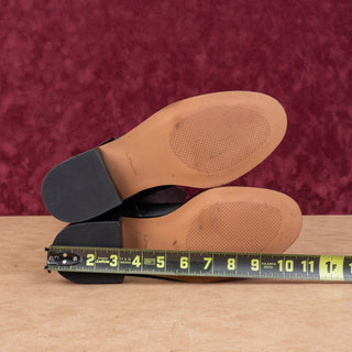 Linea Paolo Women Kamile Black Leather Buckle Knee Riding Fashion Boots sz 9