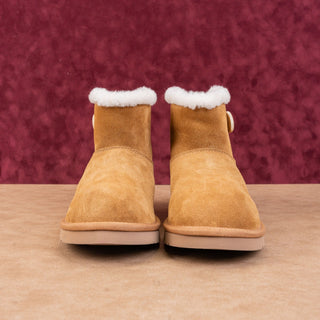 Koolaburra By UGG Women Chesnut Suede Nalie Button String Boots 10US EUR 41