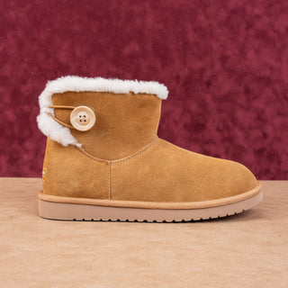 Koolaburra By UGG Women Chesnut Suede Nalie Button String Boots 10US EUR 41