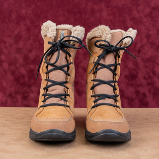 Columbia Women Ice Maiden III Waterproof Warm Fabric Snow Lace- Boots sz 7