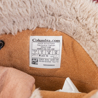 Columbia Women Ice Maiden III Waterproof Warm Fabric Snow Lace- Boots sz 7