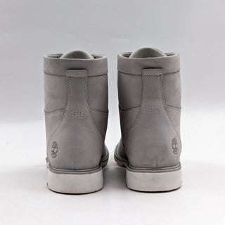 Timberland Women Campton Light Grey Nubuck Waterproof 6in Boots size 8.5