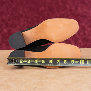 Vince Women Ara Black Suede Block Heel Zip Dress Fashion Boots sz 7.5US EUR38