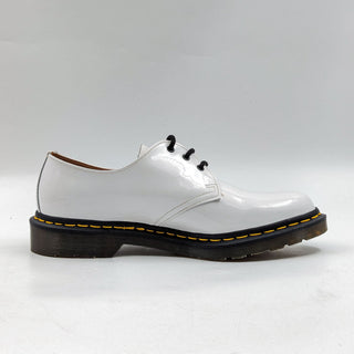 Dr Martens Unisex 26754 White Patent Leather Lamper Oxfords Shoes M9 W10