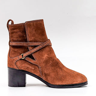 Rag&Bone Women Hazel Camel Suede Dressy Office Round Boots size 9US EUR39