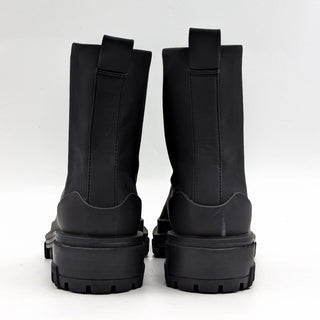 Rag&Bone Women Shiloh Black Rubber Rain Wellie Boots sz 6.5US EUR 37