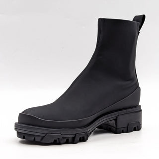 Rag&Bone Women Shiloh Black Rubber Rain Wellie Boots sz 6.5US EUR 37