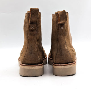 Rag&Bone Men Bedford Distress Tan Suede Vibram Sole Chelsea Boots size 11US EUR44