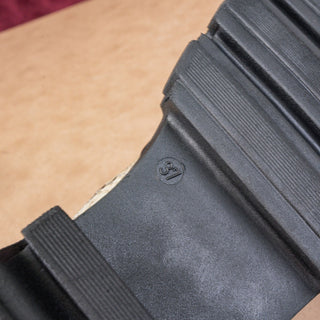 Ganni Women Chelsea Platform Cleated Lug Snake Print Leather Boots Sz 6US EUR37