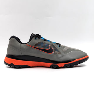 Nike Men FI Impact Orange Grey Golf Sneakers size 12