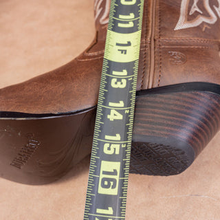 Durango Women Crush Brown Leather Western Cowboy Fashion Boots sz 7.5