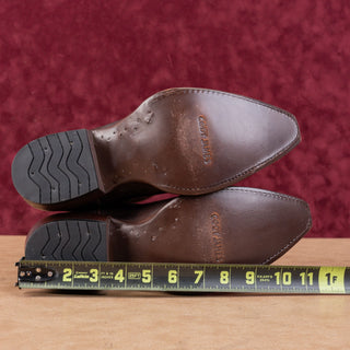 Cody James Women WhiteHall Black Leather Western Cowboy Snip Toe Boots sz 9