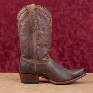 Cody James Women WhiteHall Black Leather Western Cowboy Snip Toe Boots sz 9