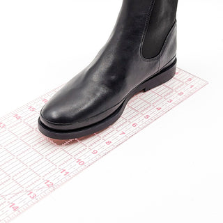 Vince Women Cecyl Black Leather Office Dressy Chelsea Boots size 7