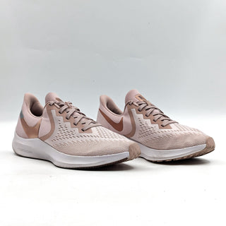 Nike Women Air Zoom Winflo 6 Rose Gold Running Athletic Sneakers size 9.5