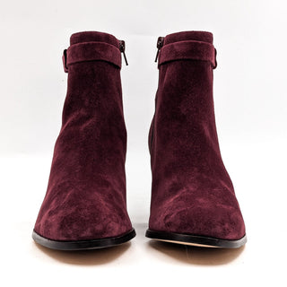 Kate Spade New York Women Madelaine Burgundy Suede Dressy boots size 10.5