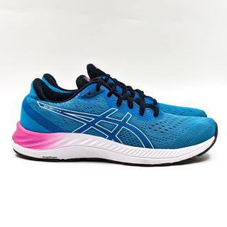 Asics Women Gel Excite 8 Blue Pink Running Sneakers shoes size 8.5