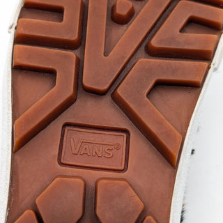 VANS Unisex S53 Calf hair Leopard Print platform sneakers size M5.5 W7
