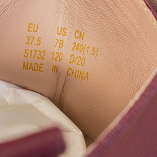 Stuart Weitzman Wmn Cassey Granny Victorian Lace-up Burgundy Leather Boots Sz 7