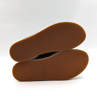 Via Spiga Wmn Delila Slingback Grey leather Platform Croc Summer Sandals sz 9.5