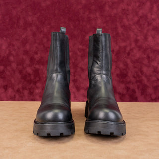 Vagabond Cosmo 2.0 Chunky Black Festival Chelsea Boots Size 10US EUR 40