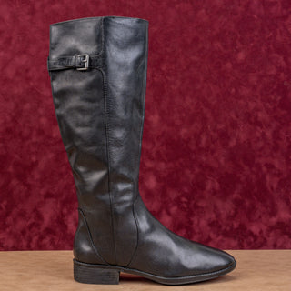 Sam Edelman Women Patton Black Leather Fashion Riding Boots 9.5US EUR 41