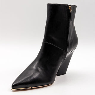 Tory Burch Women Lila 90mm Black Leather Western Cowboy Boots Size 11