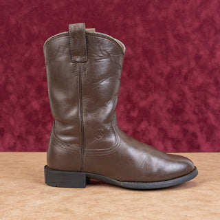 Ariat Women Roper Heritage Dark Brown Leather Western Cowboy Boots sz 7US EUR37