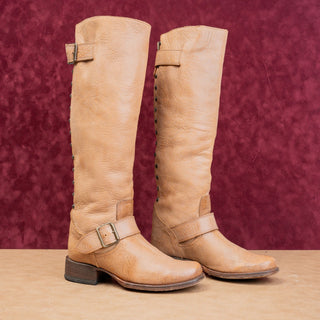 Johnny Ringo Women Vintage Y2K Boho Cottage Modern Western Zip Stud Boots sz 6.5