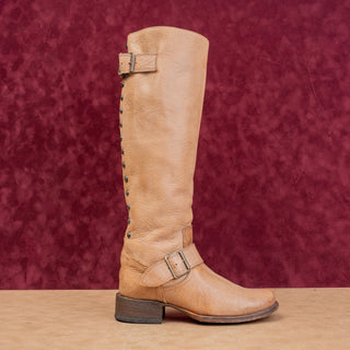 Johnny Ringo Women Vintage Y2K Boho Cottage Modern Western Zip Stud Boots sz 6.5