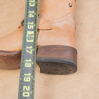 Johnny Ringo Women Vintage Y2K Boho Cottage Modern Western Zip Stud Boots sz 6.5