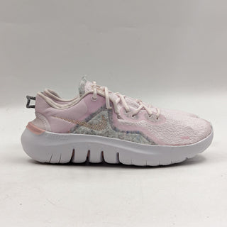 Nike Women Flex 2021 Pink grey Running Athletic sneakers size 8