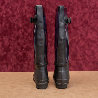 Hunter Unisex Original Clear Black Festival Party Wellies Rain Boots sz 5.5M 6F