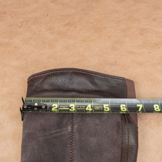 Timberland Women Earthkeepers Bethel Brown leather Buckle Moto Knee Boots sz 7