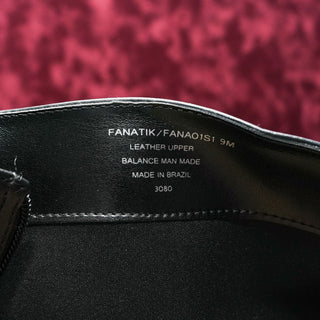 Steve Madden Women Fanatik Black Platform Retro Y2K Leather Platform Boots Sz 9