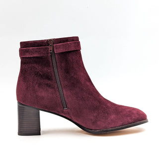 Kate Spade New York Women Madelaine Burgundy Suede Dressy boots size 10.5