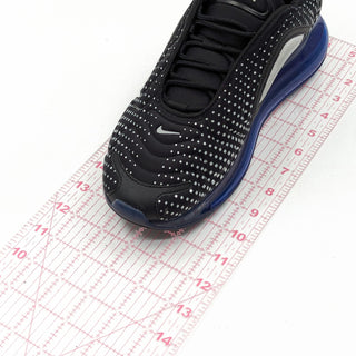 Nike Men Air Max 720 Pixel Gradient Black Blue Trainers Sneakers size 8.5