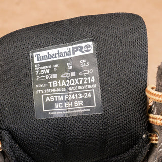 Timberland Pro Women Direct Attach Work Steel Safety Waterproof Lace Boots 7.5